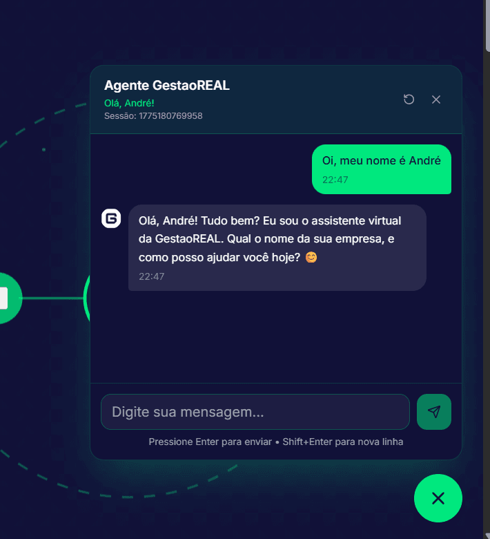 GestaoREAL AI agent